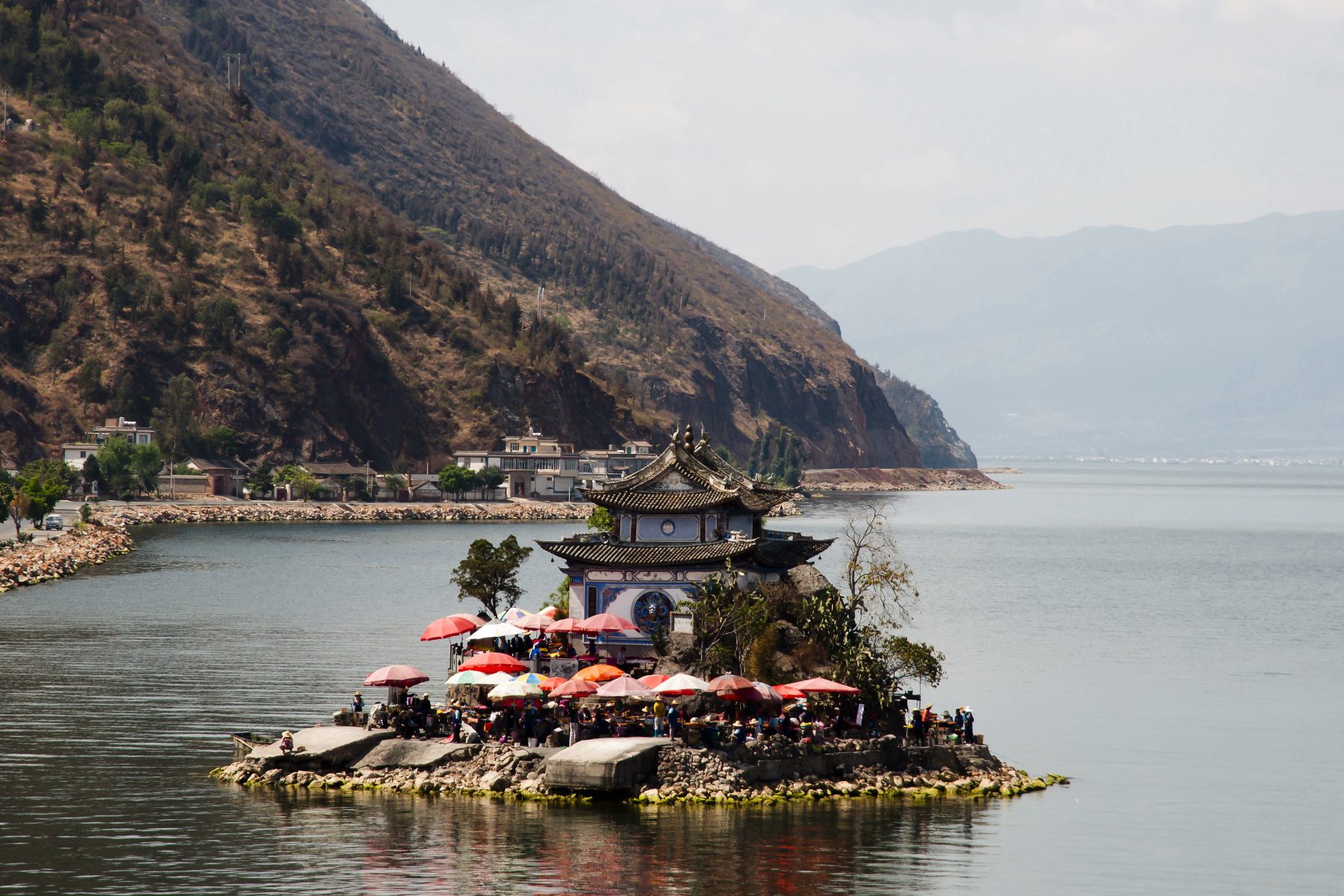 Yunnai isola Erhai lago Jinsuo