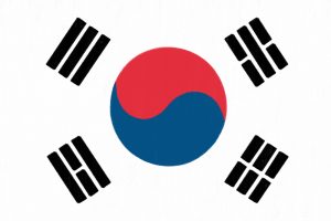 Viaggio in Corea del Sud bandiera