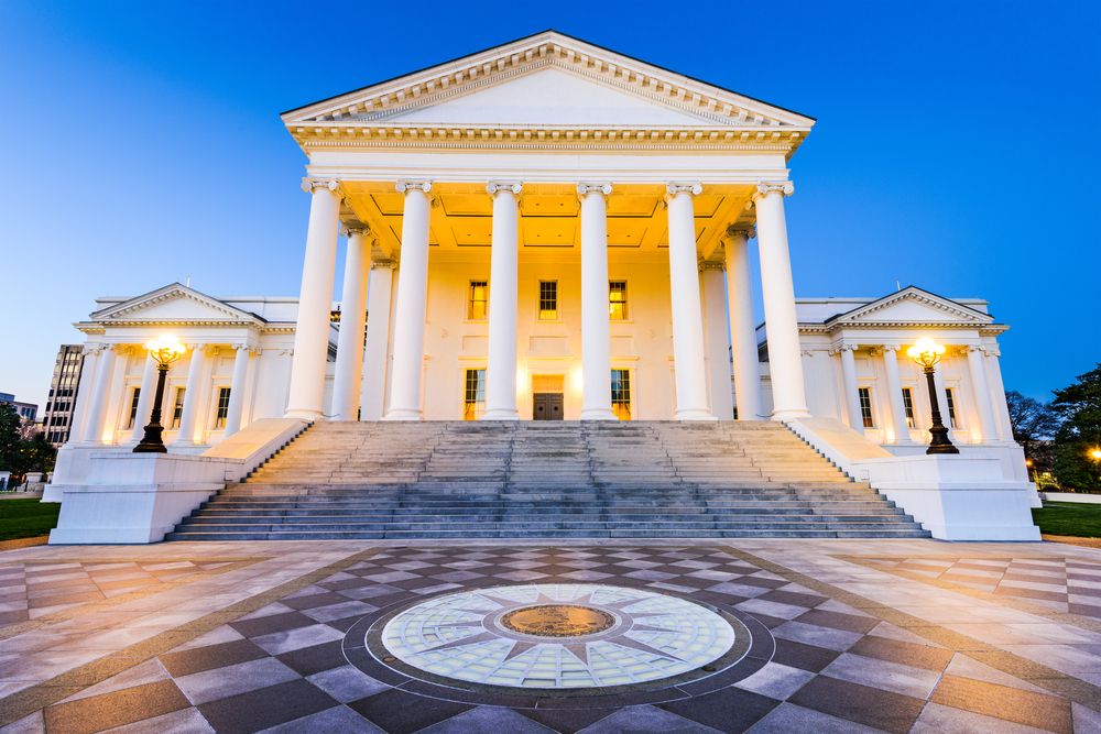architetture neoclassiche negli USA US State Capitol Richmond
