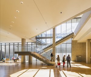 Il primo piano del Clark Center. © The Clark Art Institute