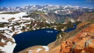 Strade panoramiche in Wyoming e Montana Beartooth 1