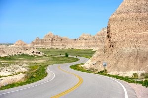 Strade panoramiche in North e South Dakota
