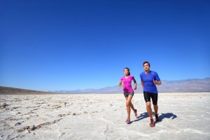 Viaggio running West USA: Death Valley
