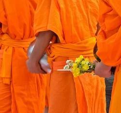 Buddhist Monk Of Thailand