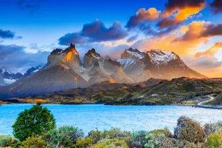 Parco Nazionale Torres Del Paine, Cile.