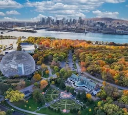 Vista della città di Montreal Canada
