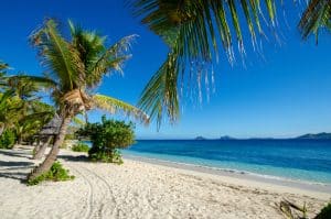 Beach in Mamanuca Islands, Fiji