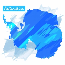 Mappa antartide