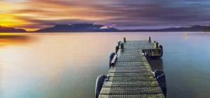 Dawn at Lake Tarawera, Rotorua, New Zealand