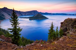 Crater Lake Washington viaggio