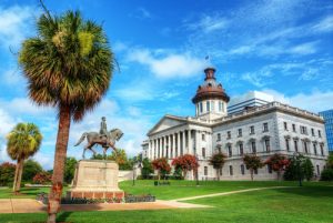 South Carolina State House Columbia viaggio negli USA del Sud