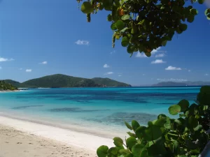 Tropical Beach on Virgin Gorda, British Virgin Islands