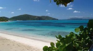 Tropical Beach on Virgin Gorda, British Virgin Islands
