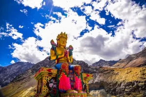 Diskit Monastery in Ladakh