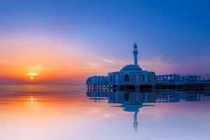 Moschea di Al Rahma - Costa di Jeddah - Arabia Saudita