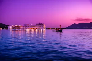 The Lake Palace initially called 'Jagniwas' located in Lake Pichola, Udaipur, Rajasthan.