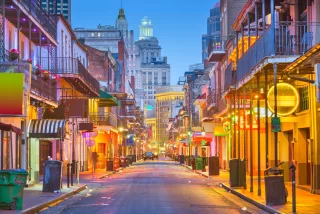 Bourbon St, New Orleans, Louisiana