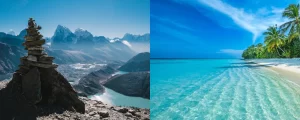 tuor nepal e maldive hero image