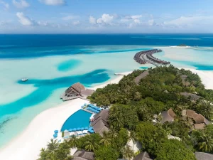 Anantara Dhigu Maldive areal view
