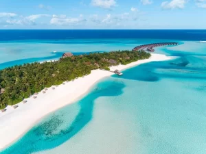 Anantara Dhigu Maldive areal view