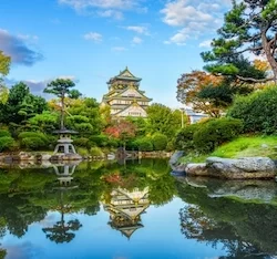 Osaka Castle, Landscape
