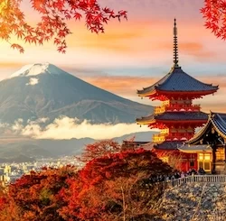 Tempio di Kiyomizu-dera a Kyoto