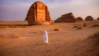 Mada'in Saleh (Hegra) archeological site IN Alula