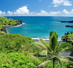 Hawaii paradise on Maui island