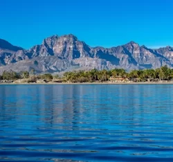 Loreto coast panorama Baja California