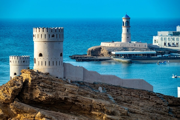 View of the city of Sur the capital city of Ash Sharqiyah South Governorate in northeastern