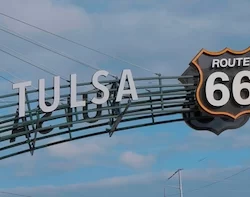 Tulsa Gate on historic Route 66