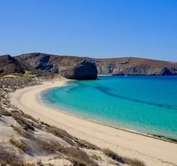 beach near Todos Santos, Mexico
