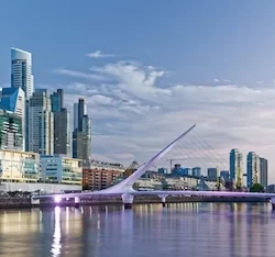 Buenos Aires cityscape,