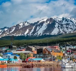 Ushuaia view from the boat.