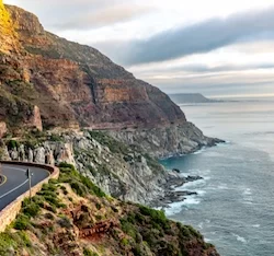 Chapman's Peak Drive in Cape Town