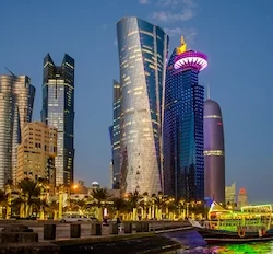 Doha all'ora blu