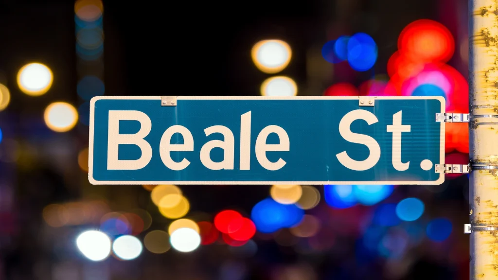 Beale Street Memphis America Musical Journey from Blues to Jazz