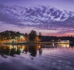 Toledo Bend Reservoir in Louisiana