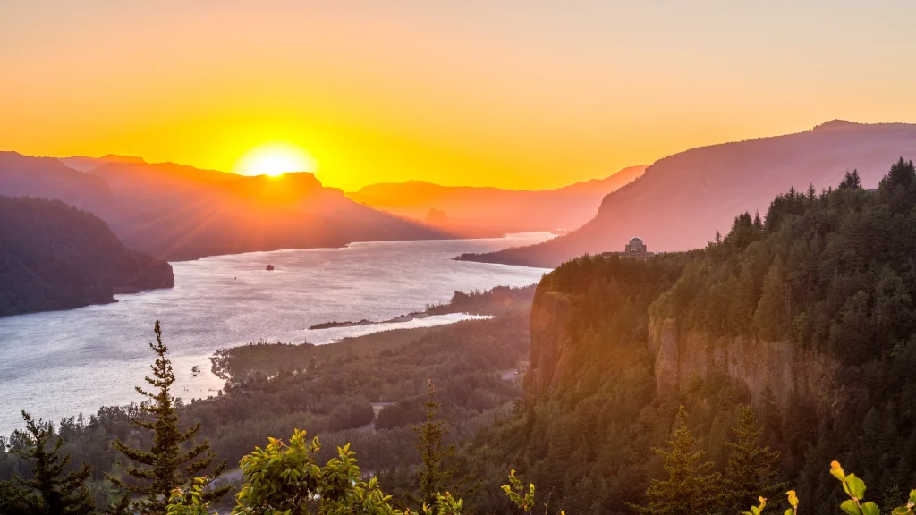 Alba a Columbia River Gorge, Oregon-USA | Viaggio in Oregon con Alidays
