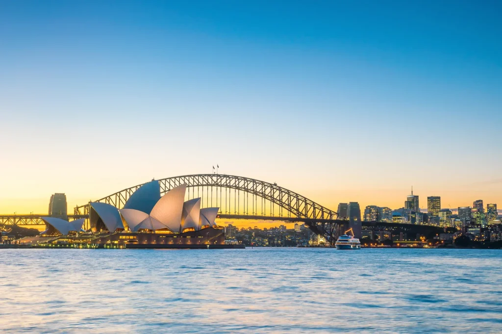 Skyline del centro di Sydney in Australia al crepuscolo | Australia del Sud on the road con Alidays