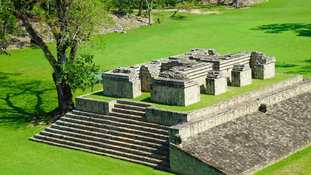 Rovine Maya di Copan in Honduras