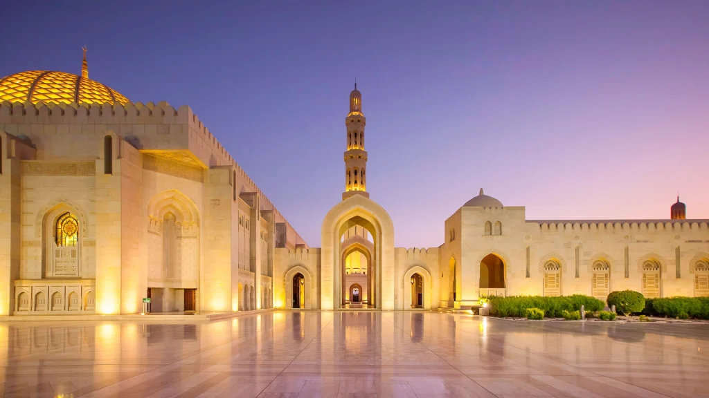 Grande Moschea del Sultano Qaboos, Muscat, Oman