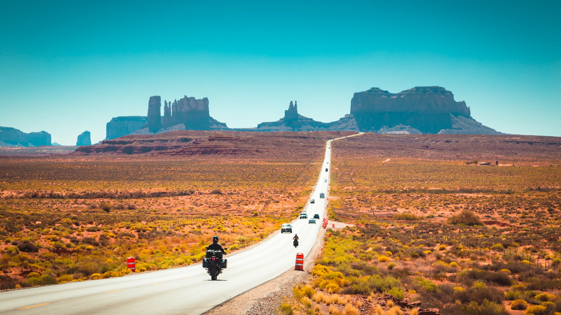 On the road