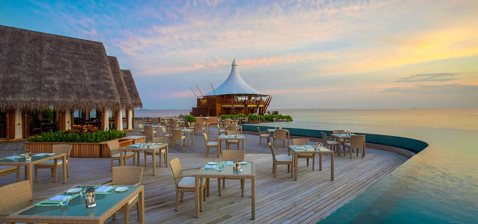 Baros Maldives ristorante