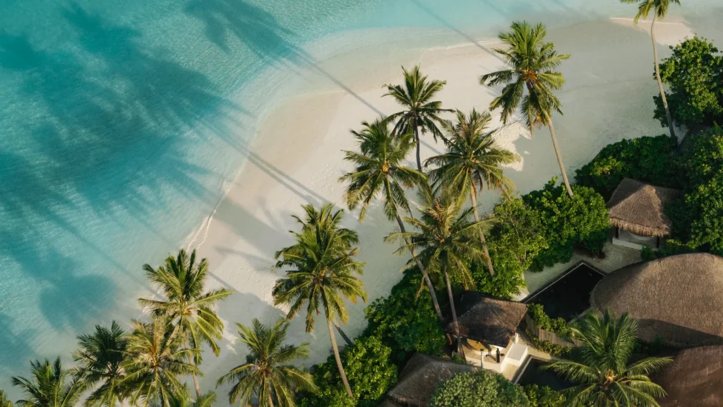 Sun Siyam Iru Fushi Resort Maldive di fronte al mare