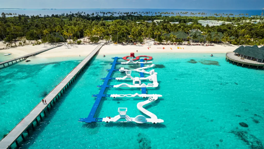 Siyam World Maldives Resort vista dall'alto