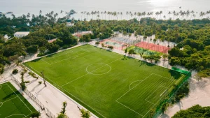 Siyam World World Sports Arena campo da calcio alle Maldive