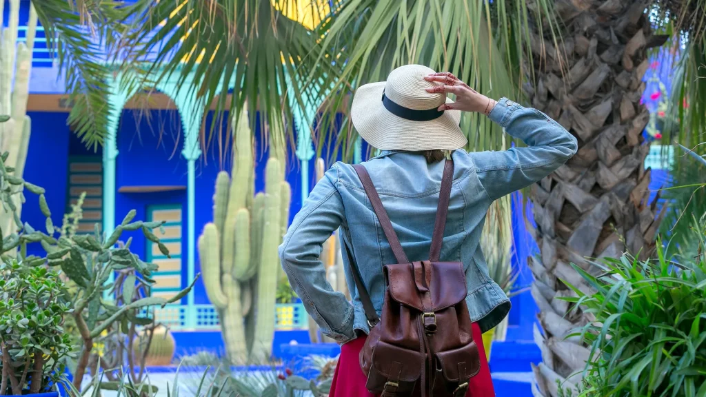 Jardin Majorelle. Marrakech, Marocco | Vacanza in marocco tra amiche | Weekend in Marocco tra amiche | Alidays