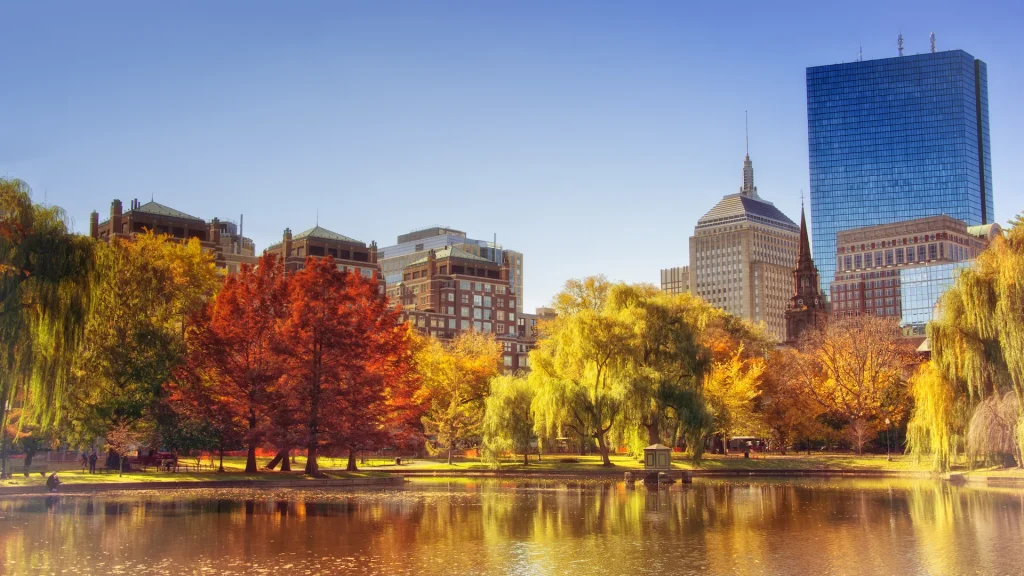 Foliage a Boston Stati Uniti | Boston's Golden Fall: Boston in autunno tra foliage del New England e quartieri storici | Alidays