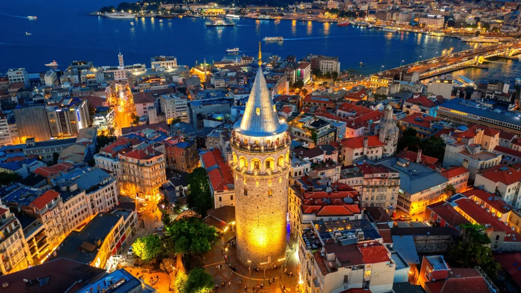 Galata tower in Istanbul, Turchia